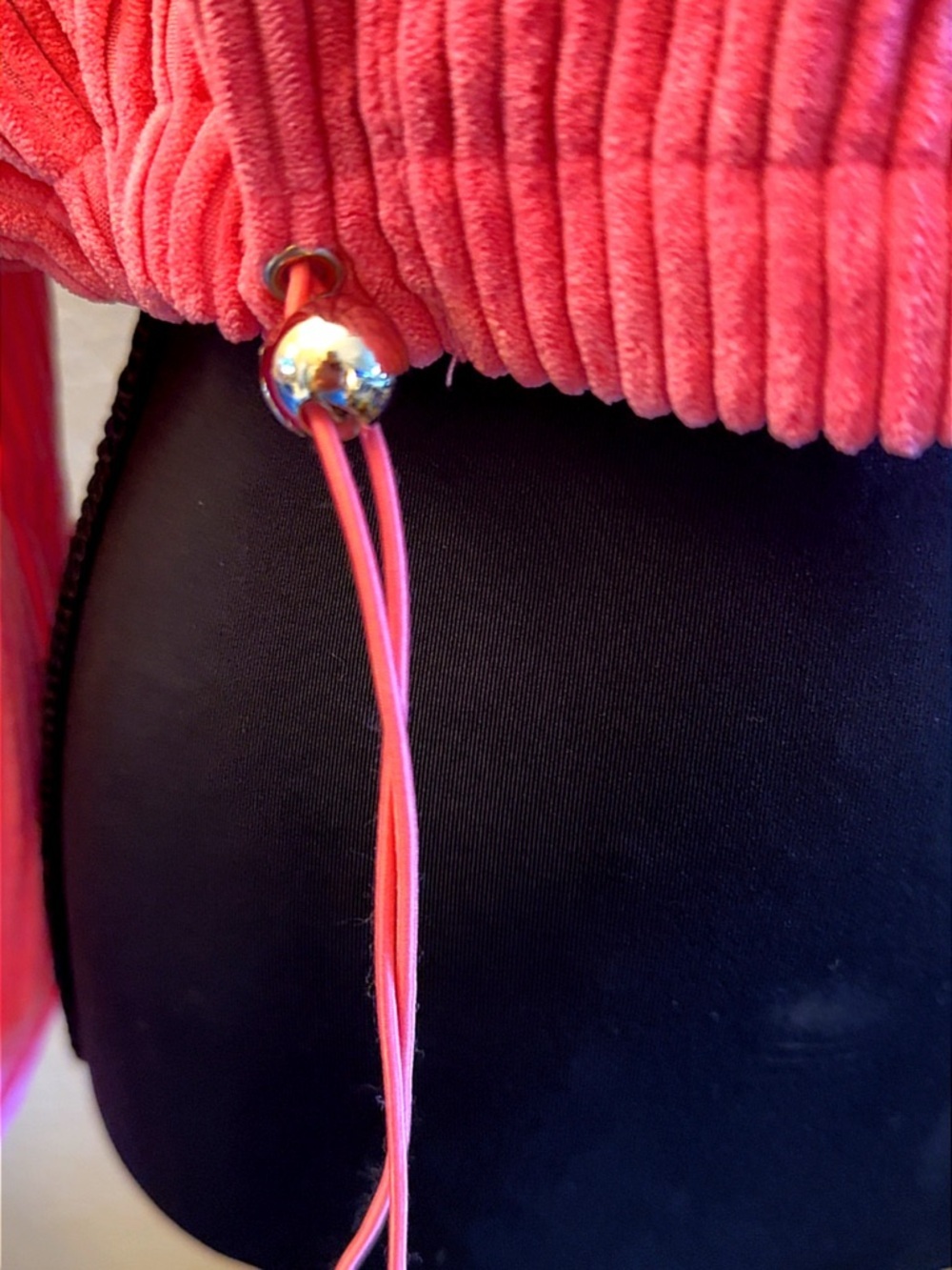 bella bliss Pink Corduroy Zip Bomber Jacket - Picture 5 of 10